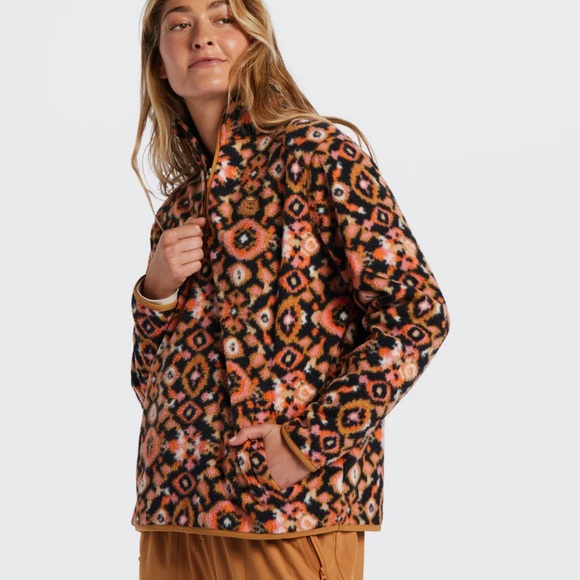 Billabong A/Div Boundary Mock 3 Half-Zip Pullover Sweatshirt - Picture 3 of 9